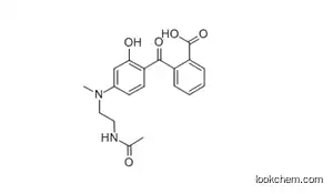 4-[N-[2-(Acetamido)ethyl]-N-methylamino]-2'-carboxy-2-hydroxybenzophenone